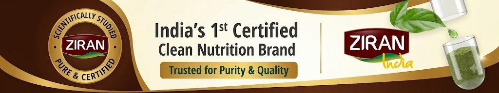 India's 1st Certified Clean Nutrition Brand — Ziran India